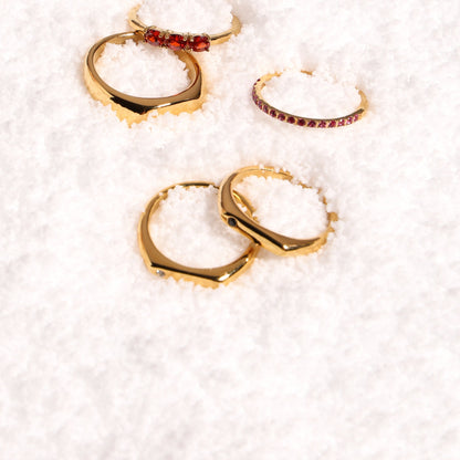 Best Friends Rings Set - matching friendship rings