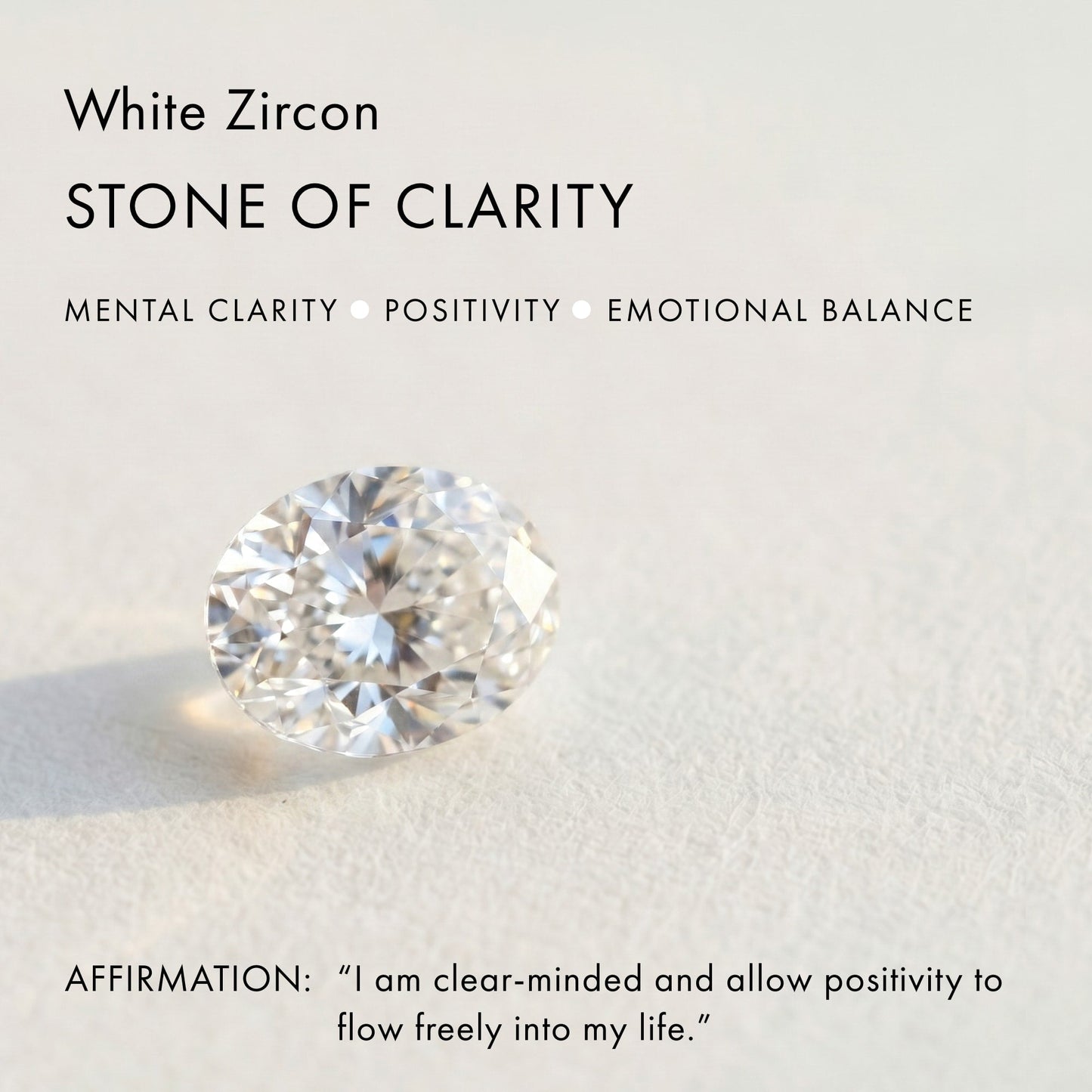 White Zircon - Stone of Clarity
