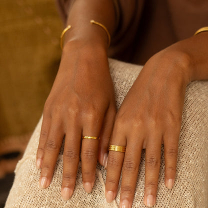 Everyday Band Ring - on hand
