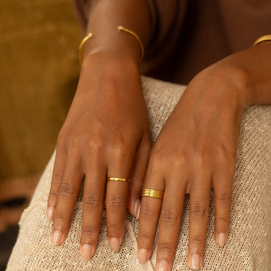 Everyday Band Ring - on hand