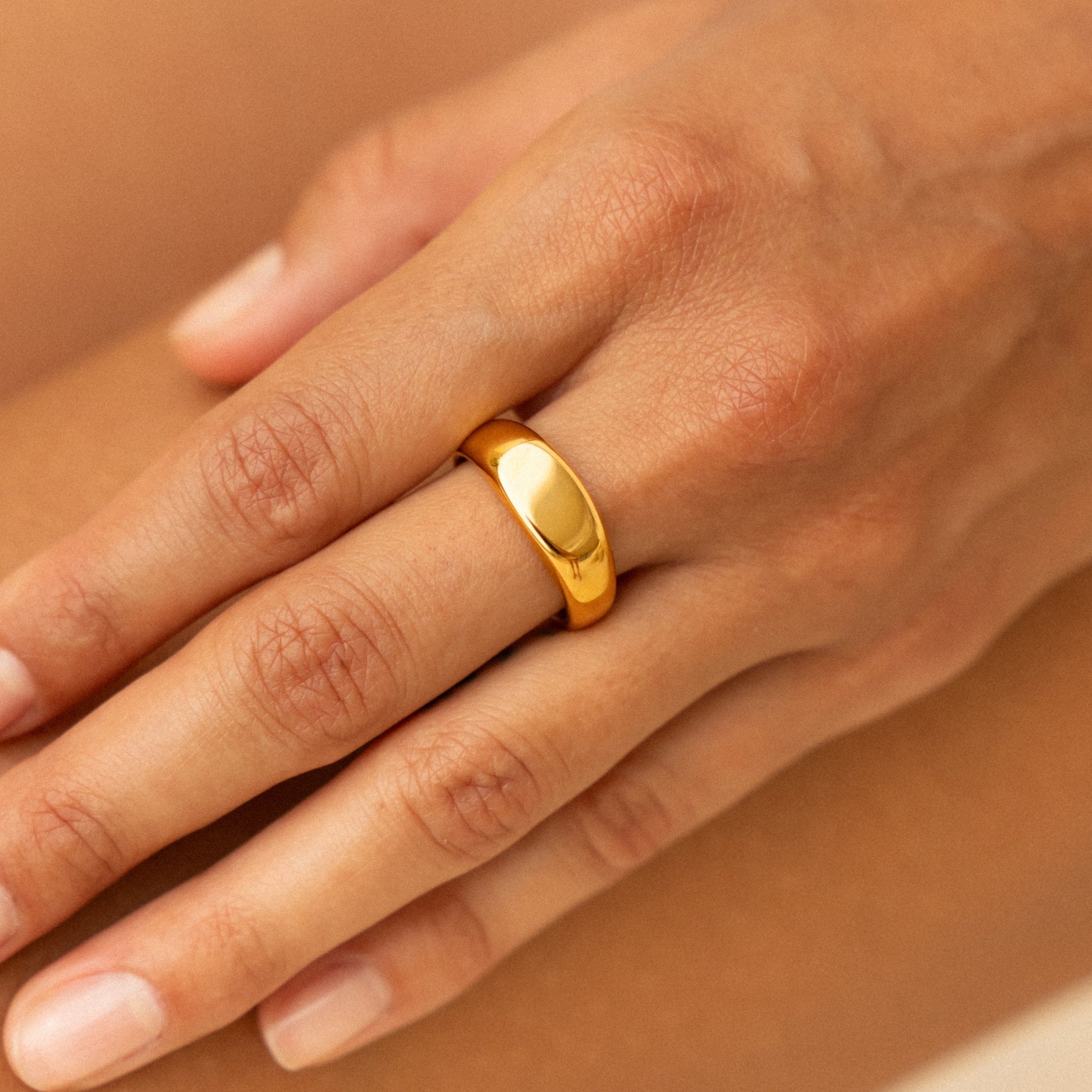 Everyday Signet Ring modern look