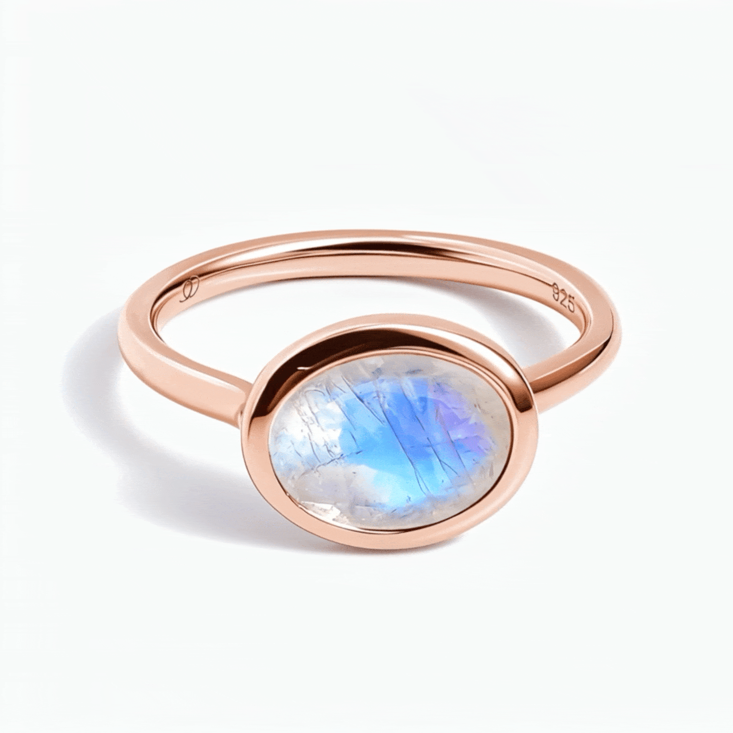 Moonstone Skin-Touch & Waves Rings - RG animated