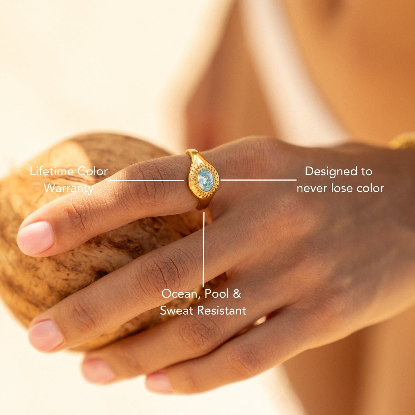 Aegean Ring - ocean-inspired-gold-ring