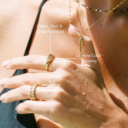 Ocre Ring - ocre-gold-ring