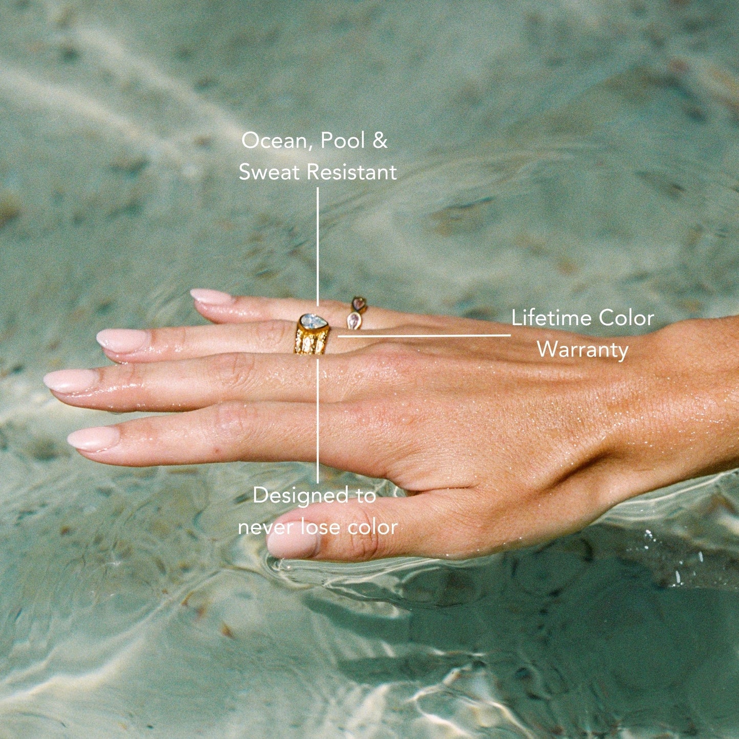 Odyssey Ring - watersafe