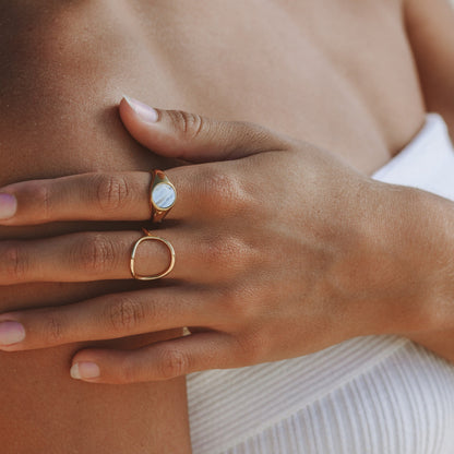 "Bahïa" Oval Ring - open-oval-ring_2