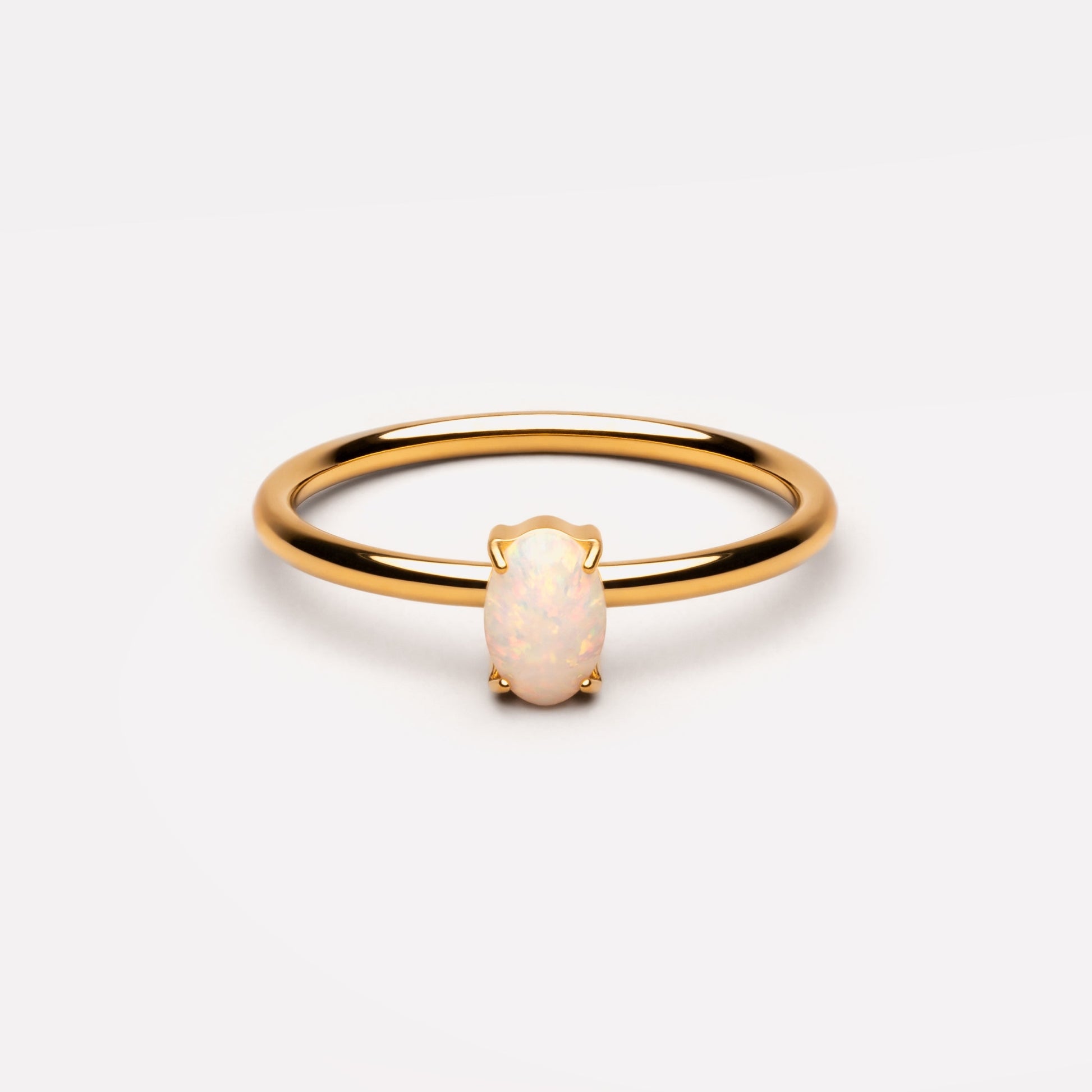 Oval Opal Ring - oval-opal-band