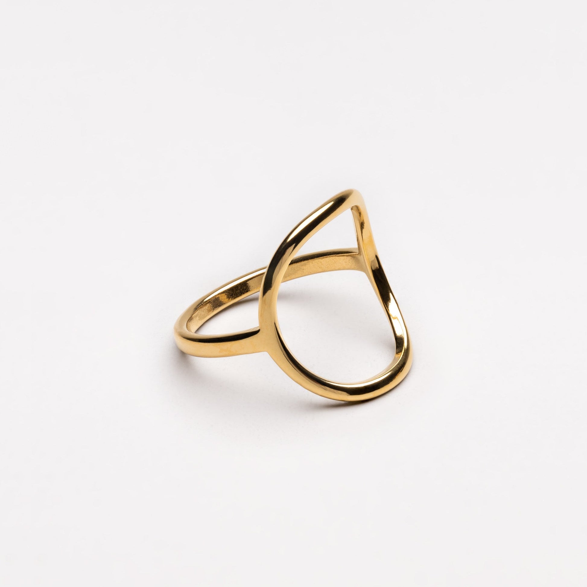 "Bahïa" Oval Ring - oval-ring-gold