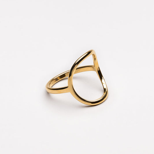 "Bahïa" Oval Ring - oval-ring-gold