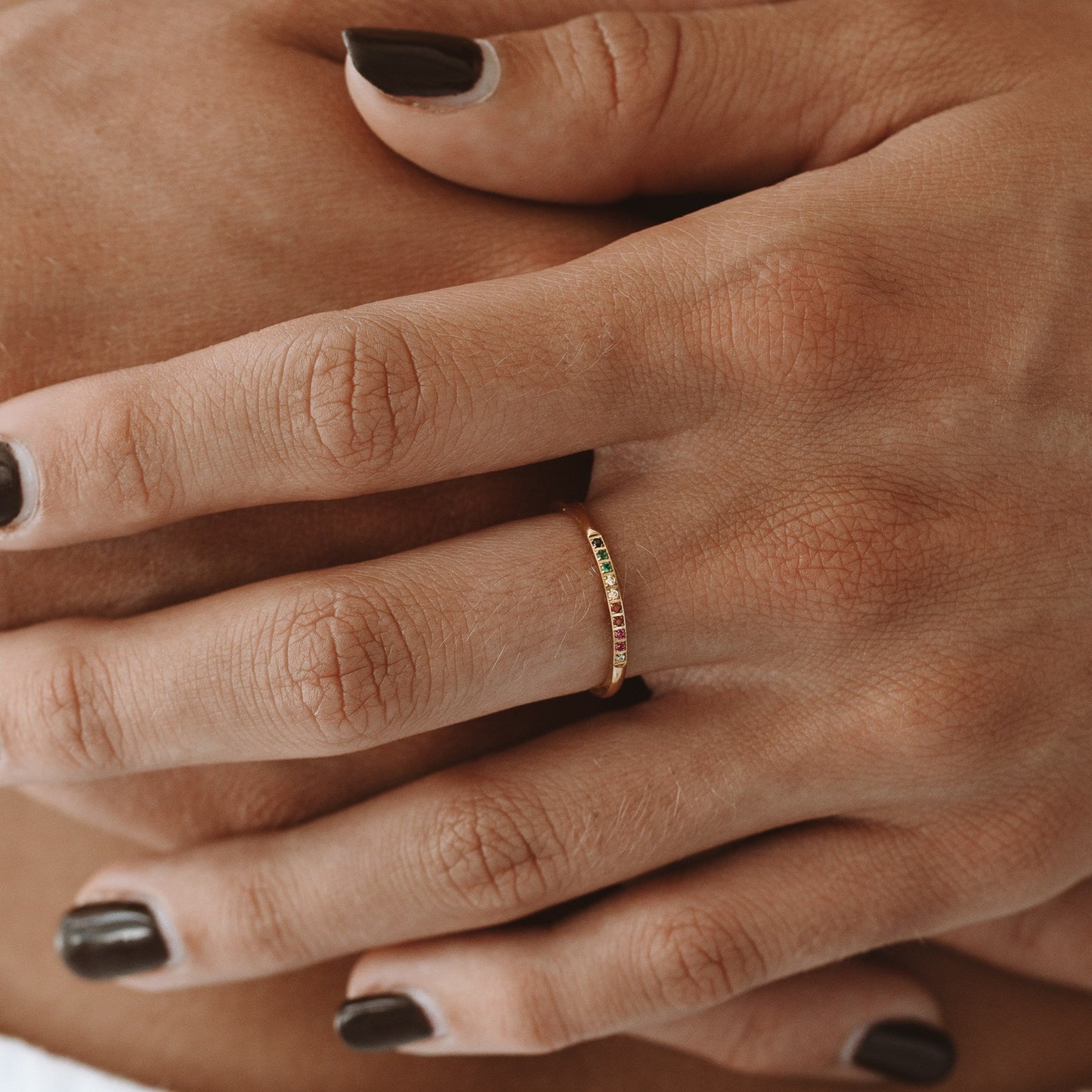 Golden Hour Ring - rainbow-gold-ring