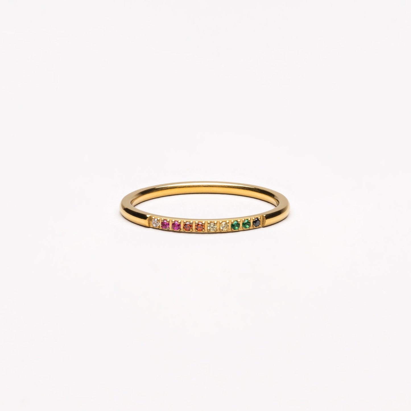 Golden Hour Ring - rainbow-ring gold