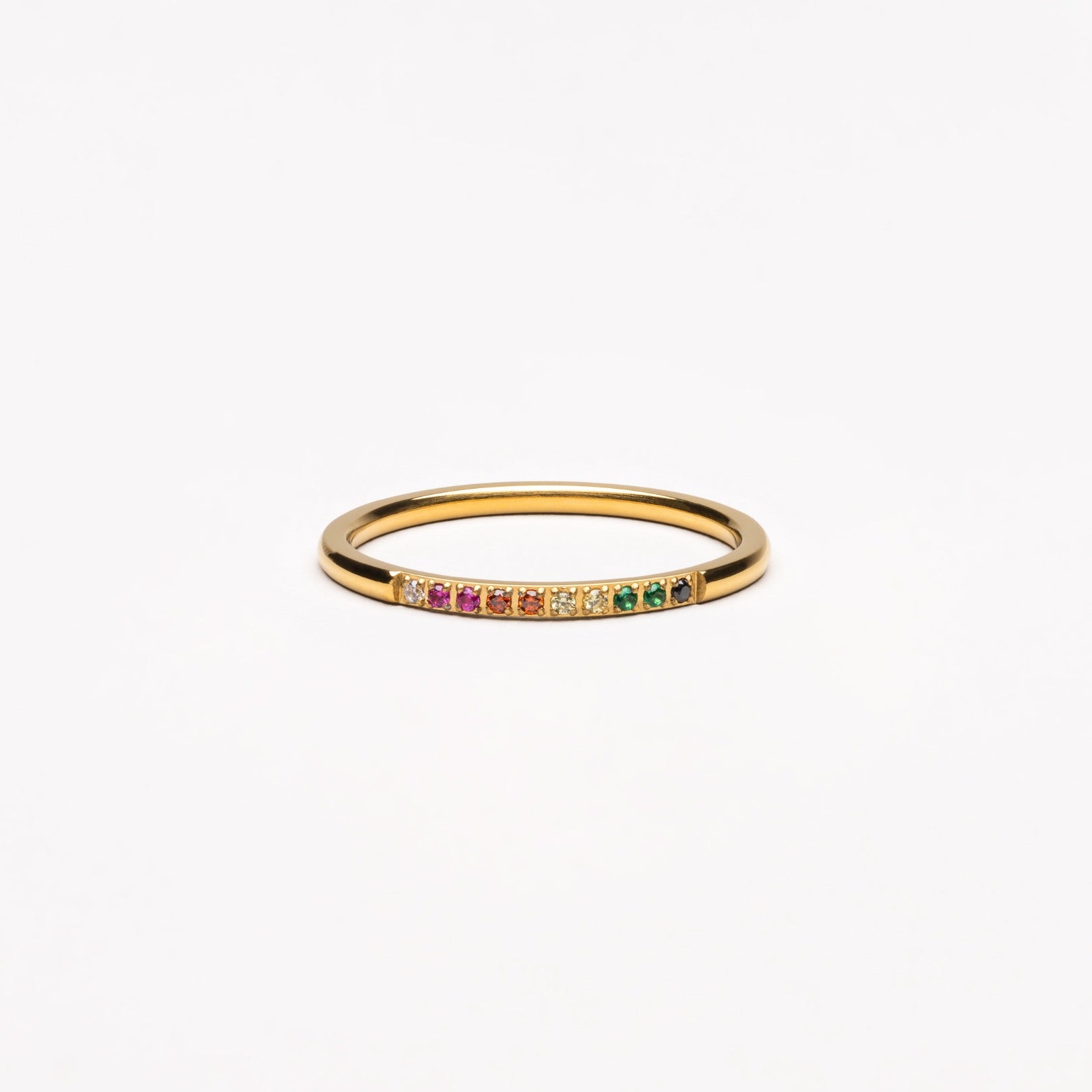 Golden Hour Ring - rainbow-ring gold