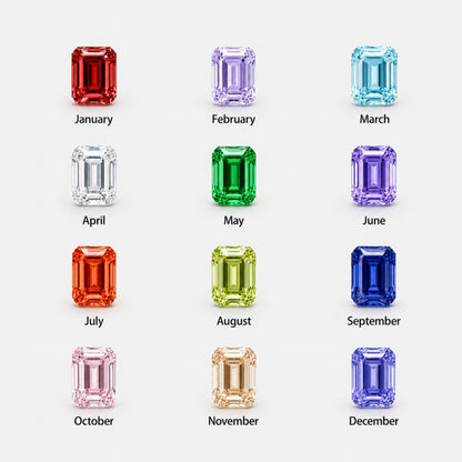 Toi et Moi Birthstone Ring - rectangle-birthstone-ring