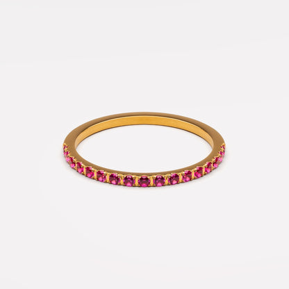 Bordeaux Thin Ring