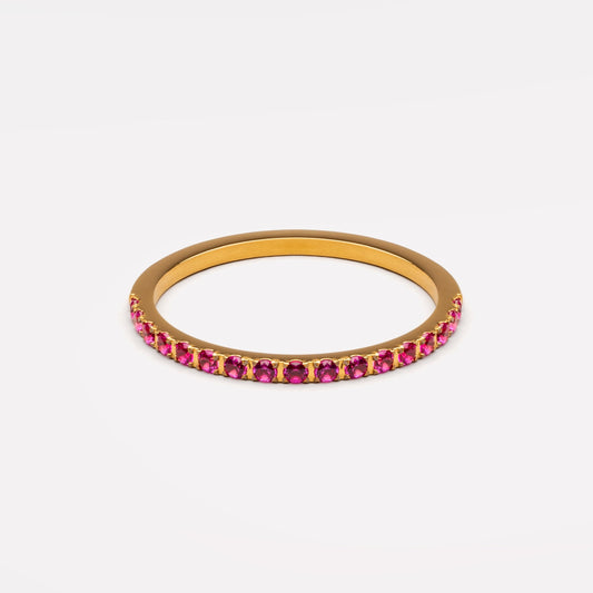 Bordeaux Thin Ring