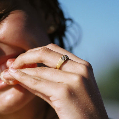 Tulum Ring - worn on hand
