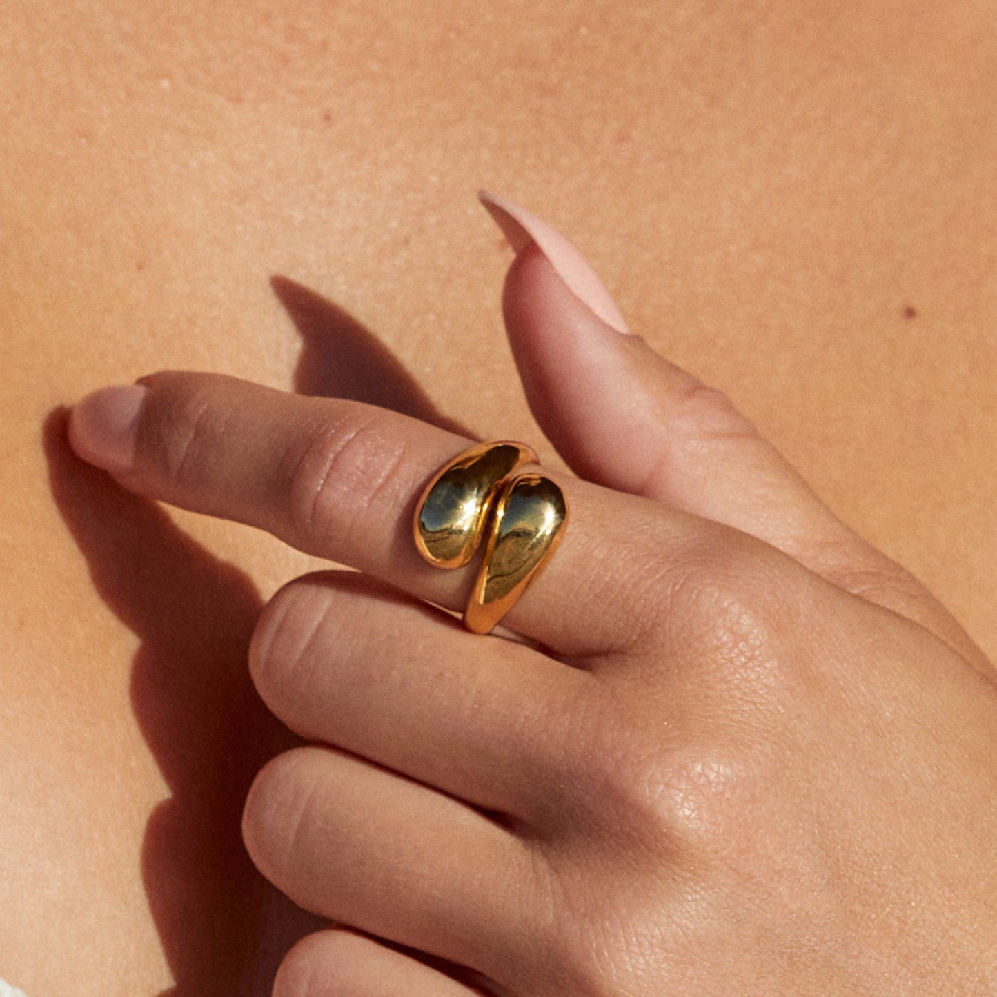 Double Twist Ring - everyday wear
