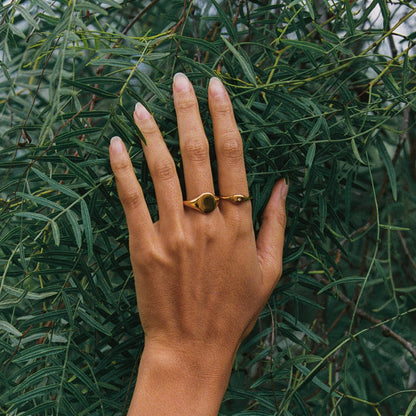 Oval Signet Ring - signet-ring-everyday