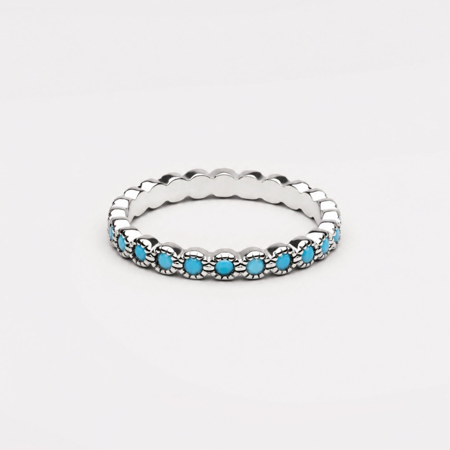 Azure Ring - silver band