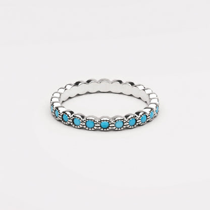 Azure Ring - silver band