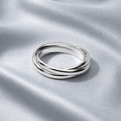 Bond Ring - silver-bond