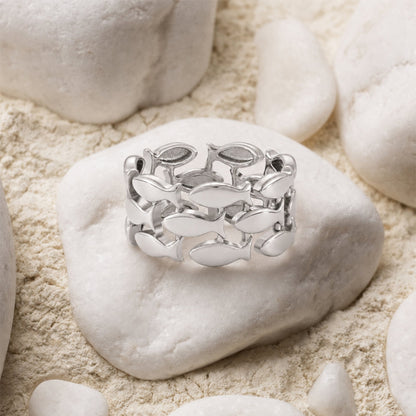 Fish Ring - silver-fish-ring