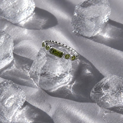 Green Muse Ring - silver-muse-ring