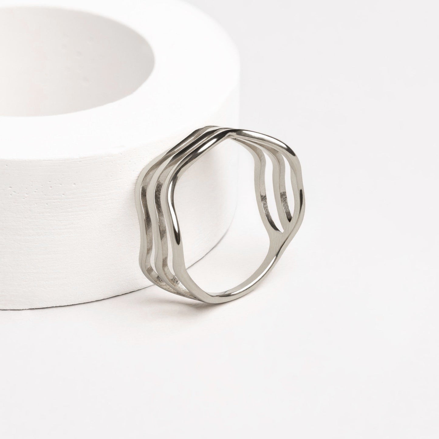 Ocean Ring - silver-ocean-ring
