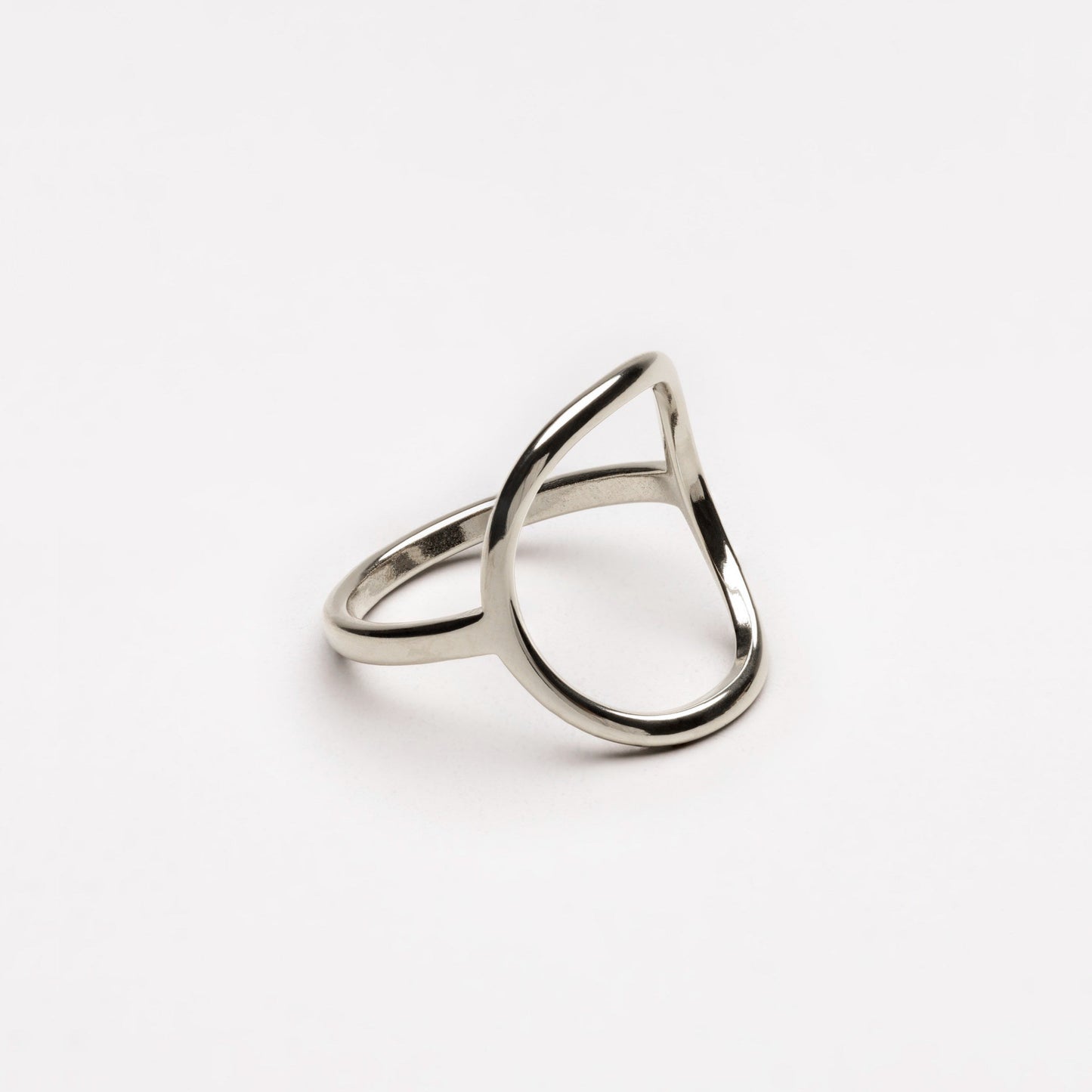 "Bahïa" Oval Ring - silver-oval-ring