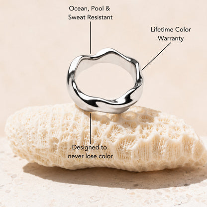 Dune Ring - silver-sand-ring