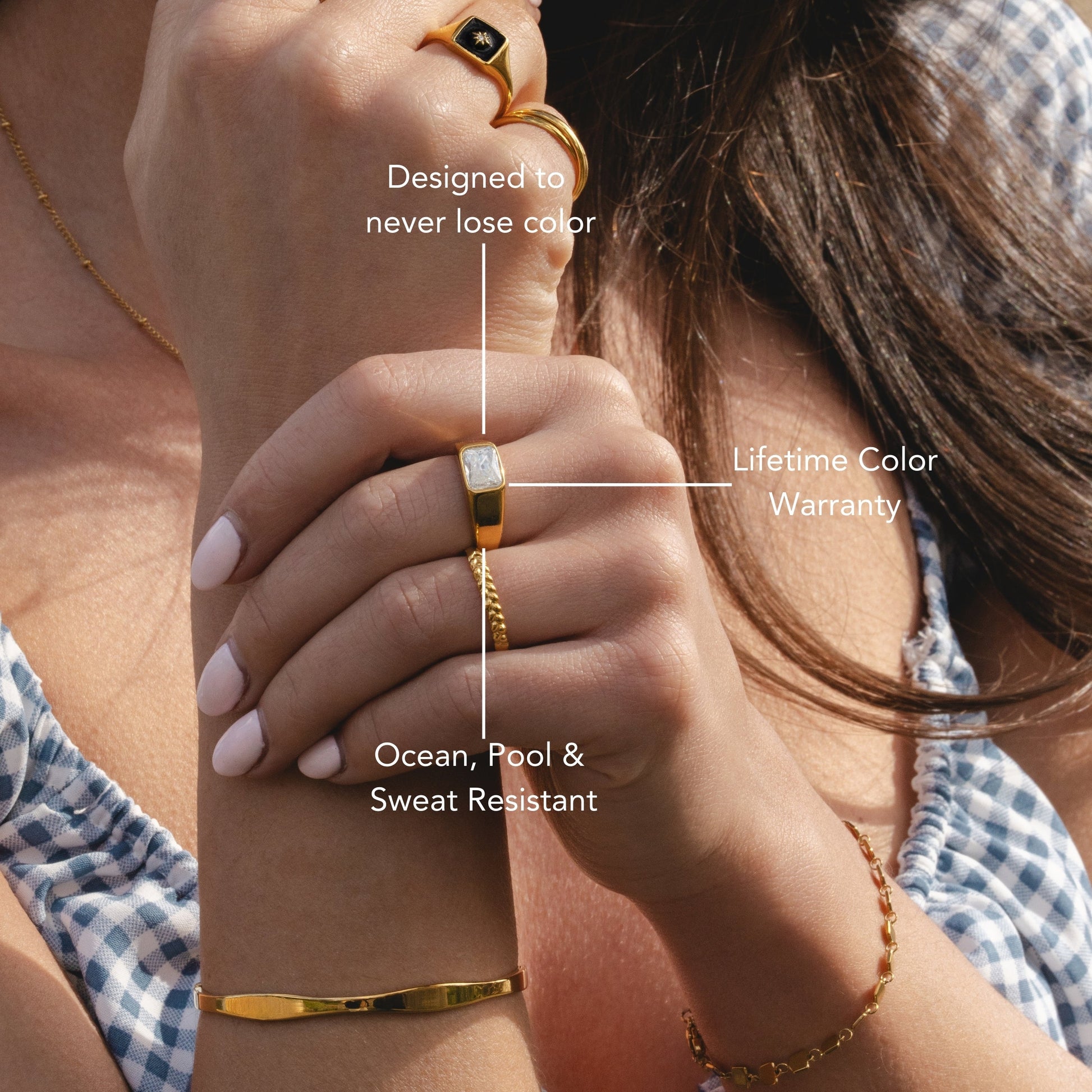 Kaia Ring - sparkle-oval-ring