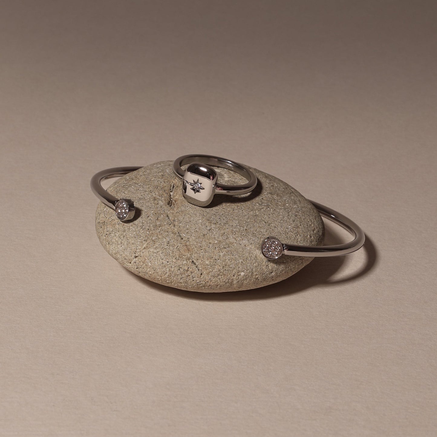 Starlight Ring silver detail