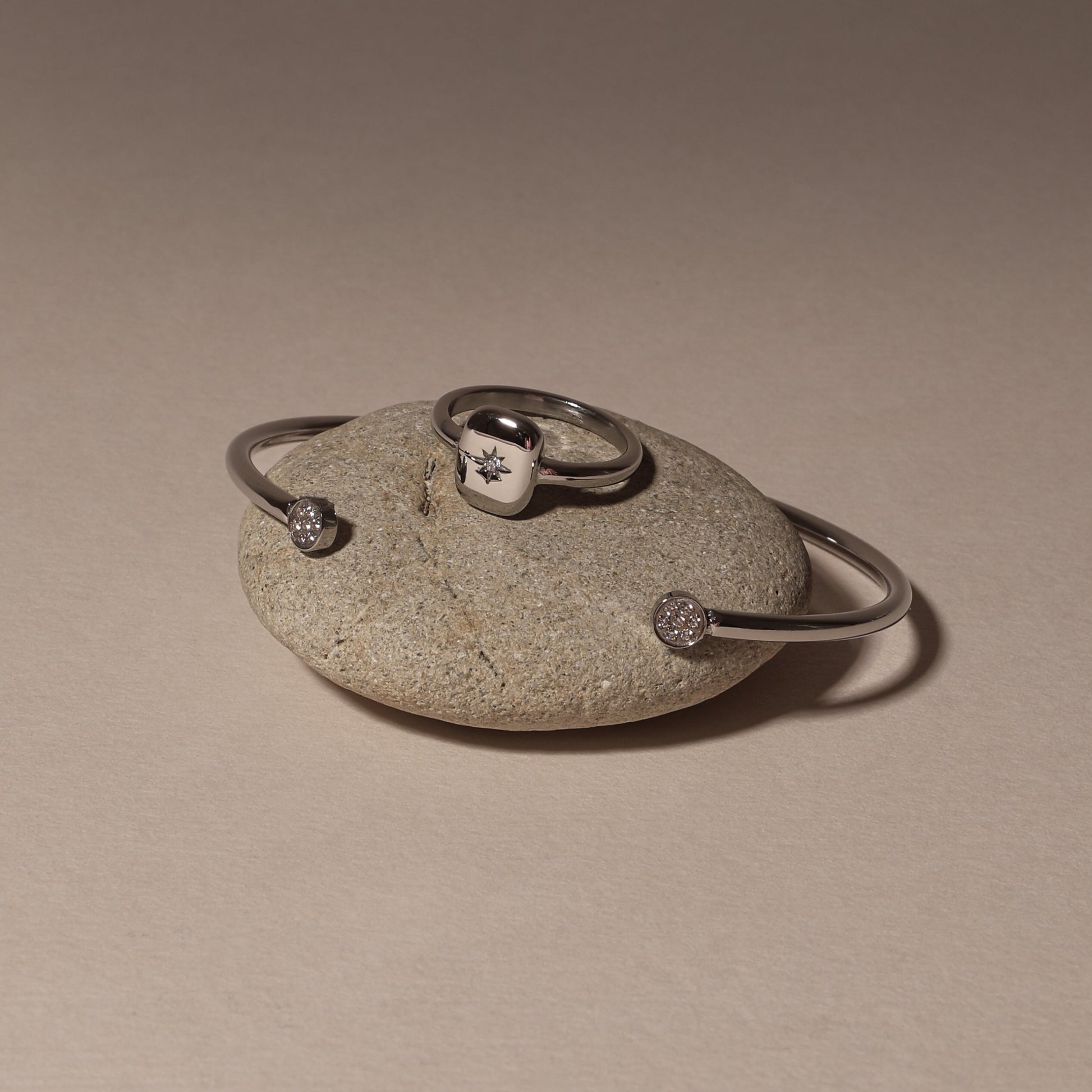 Starlight Ring silver detail