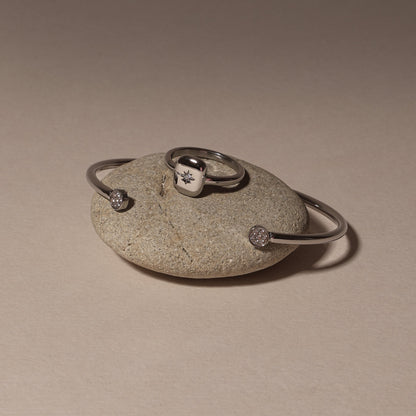 Starlight Ring silver detail