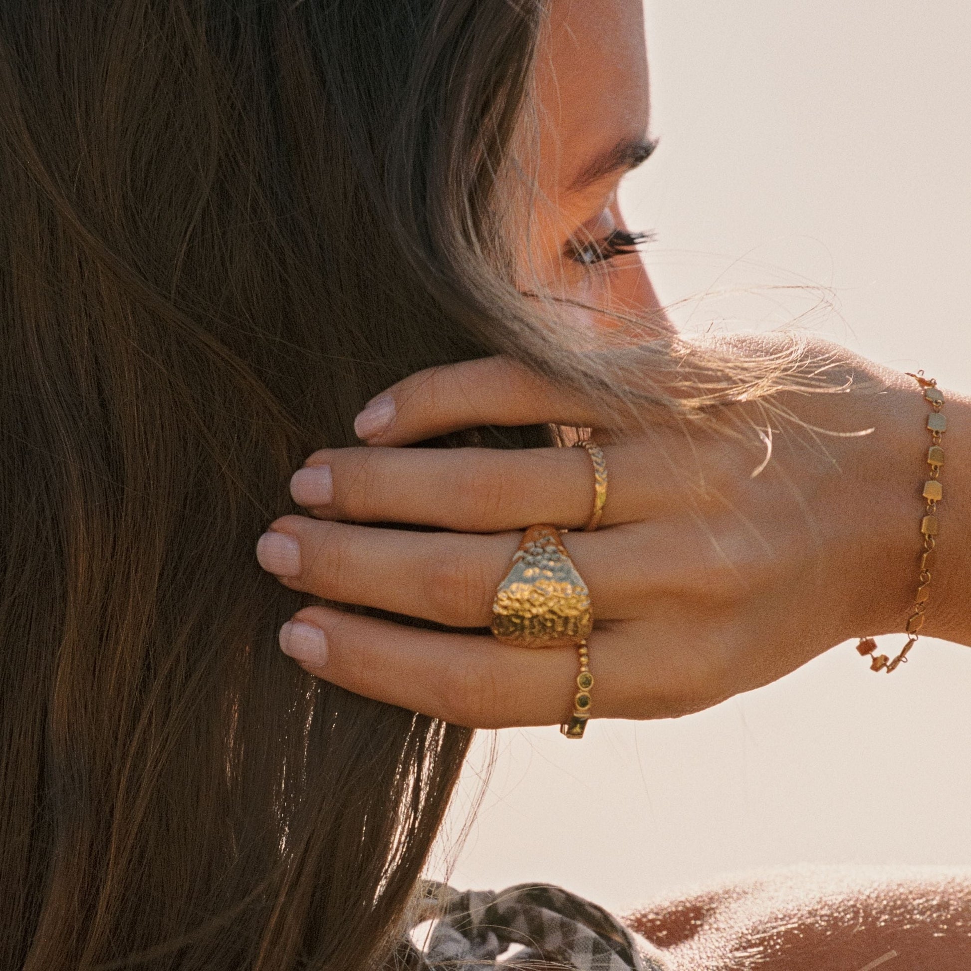 Molten Ring - statement-ring