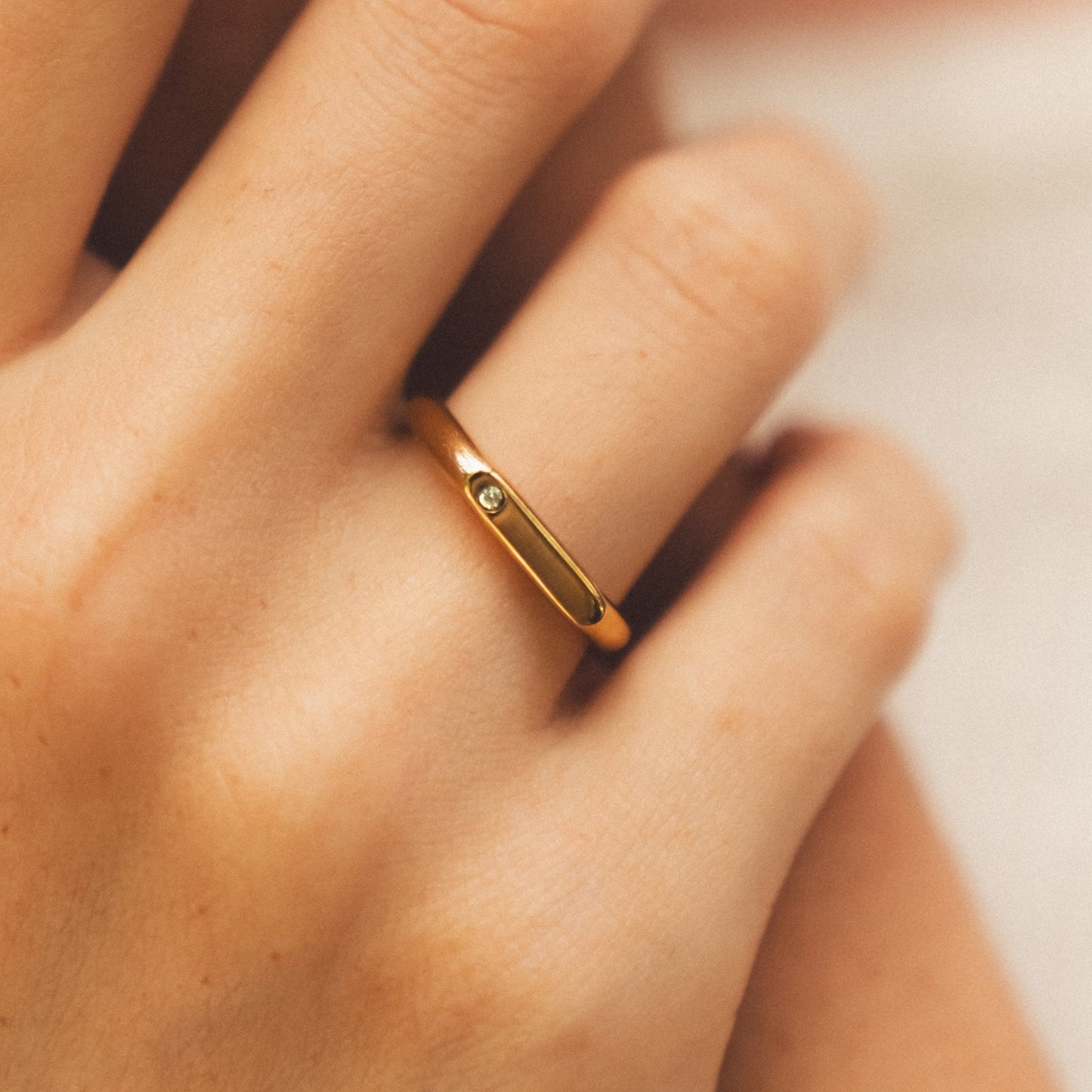 Lumi Ring subtle sparkle