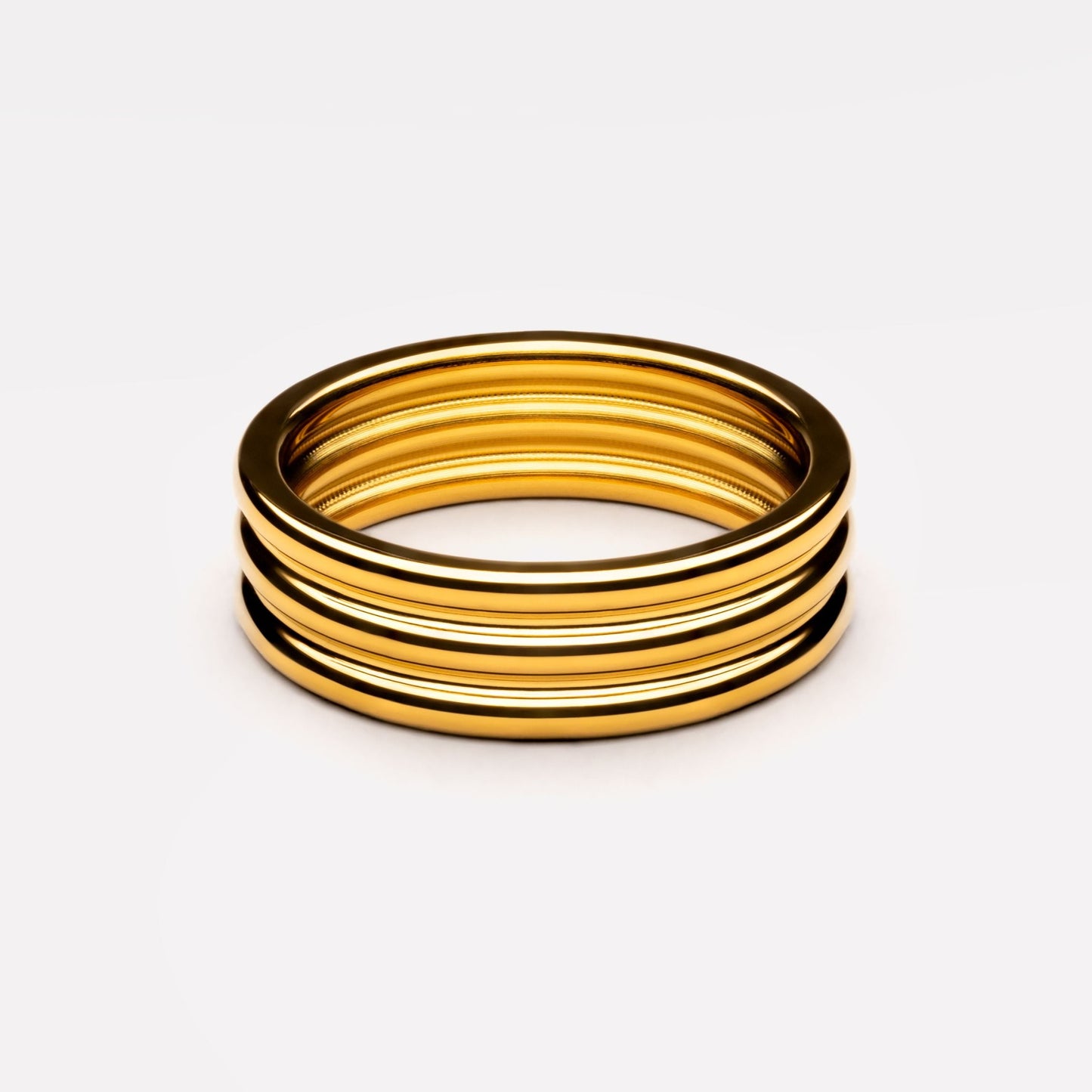 Linea Ring - triple-band-ring