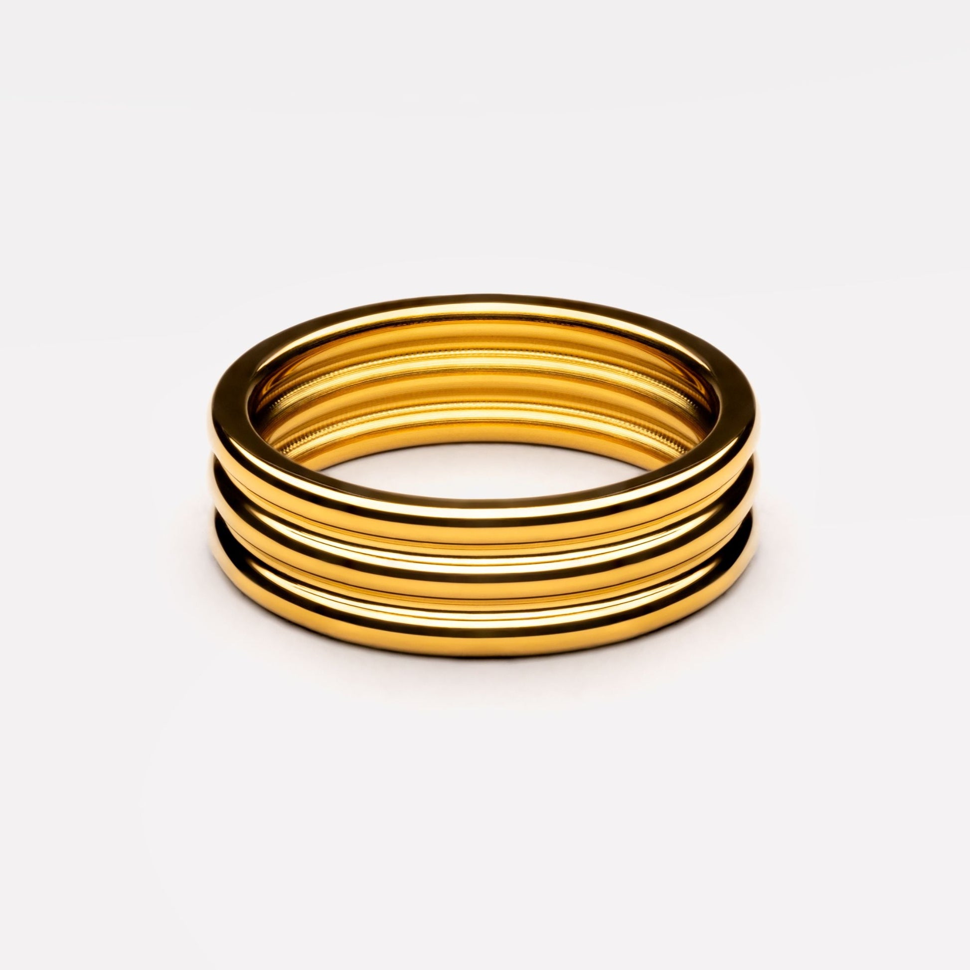 Linea Ring - triple-band-ring