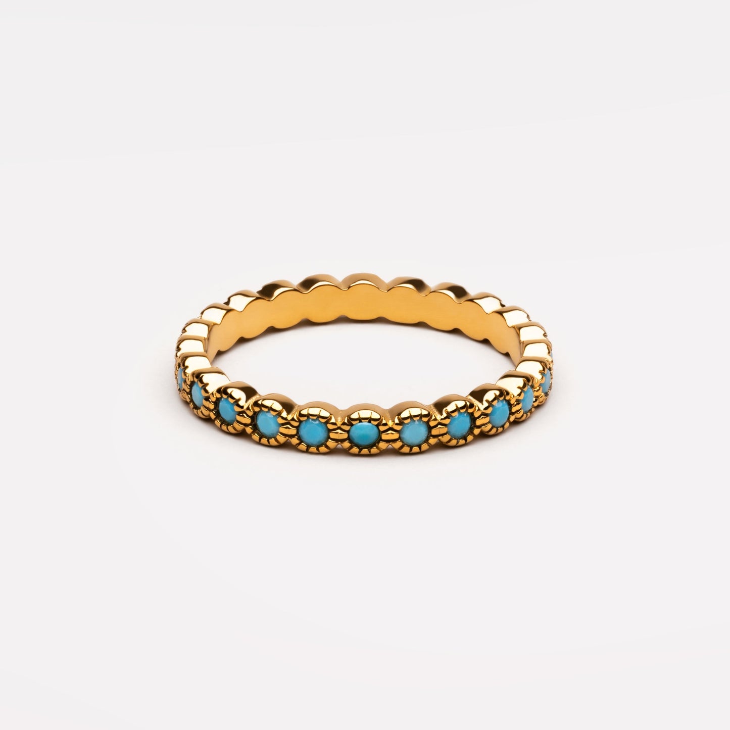 Azure Ring - gold band