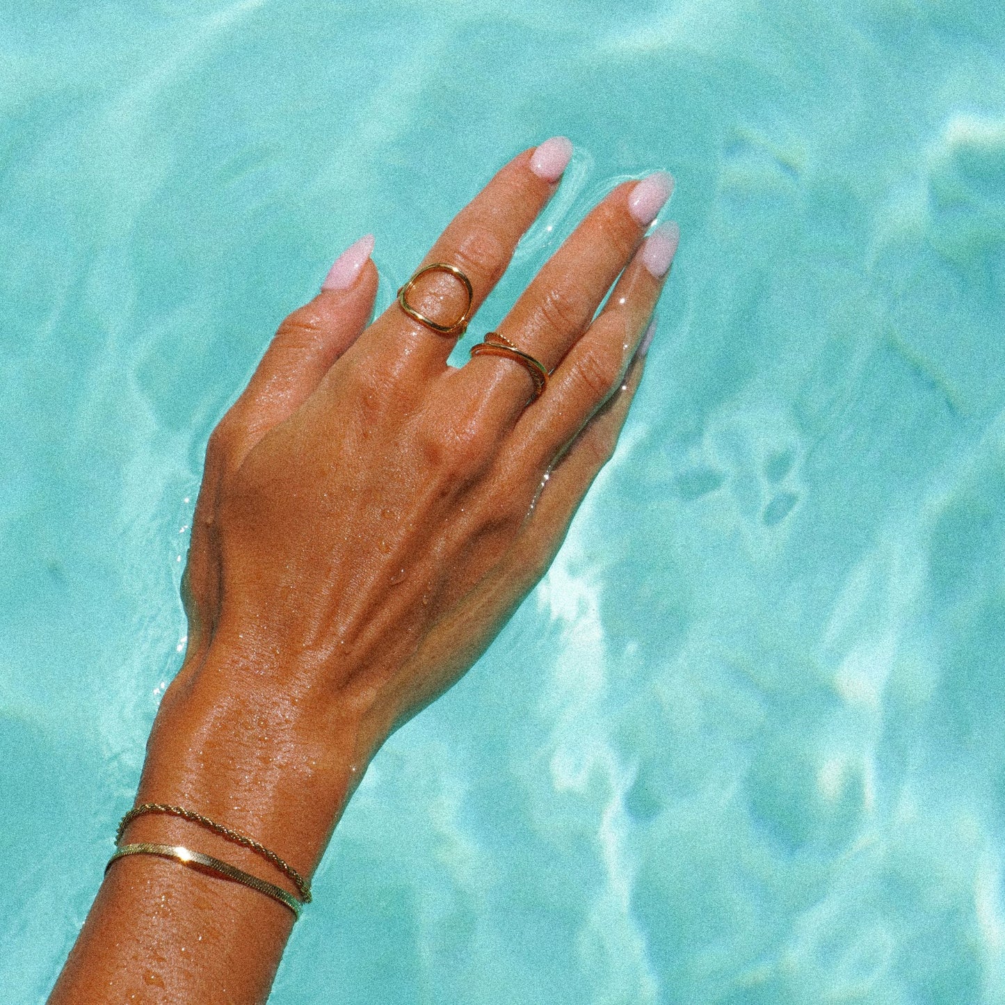 Harmony Double Ring - watersafe